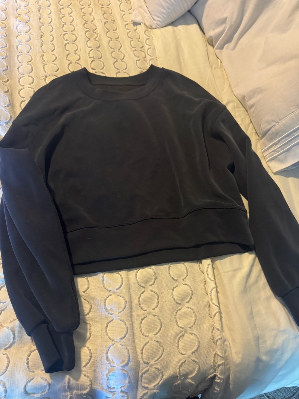 Lululemon Softstreme Cropped Crewneck